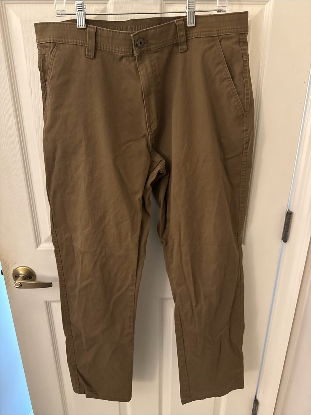 Weatherproof Men's Brown Chino Pants